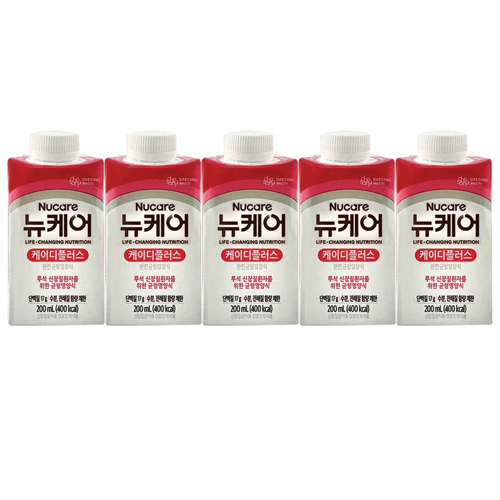 뉴케어 케이디플러스 200ml x 5개 투석