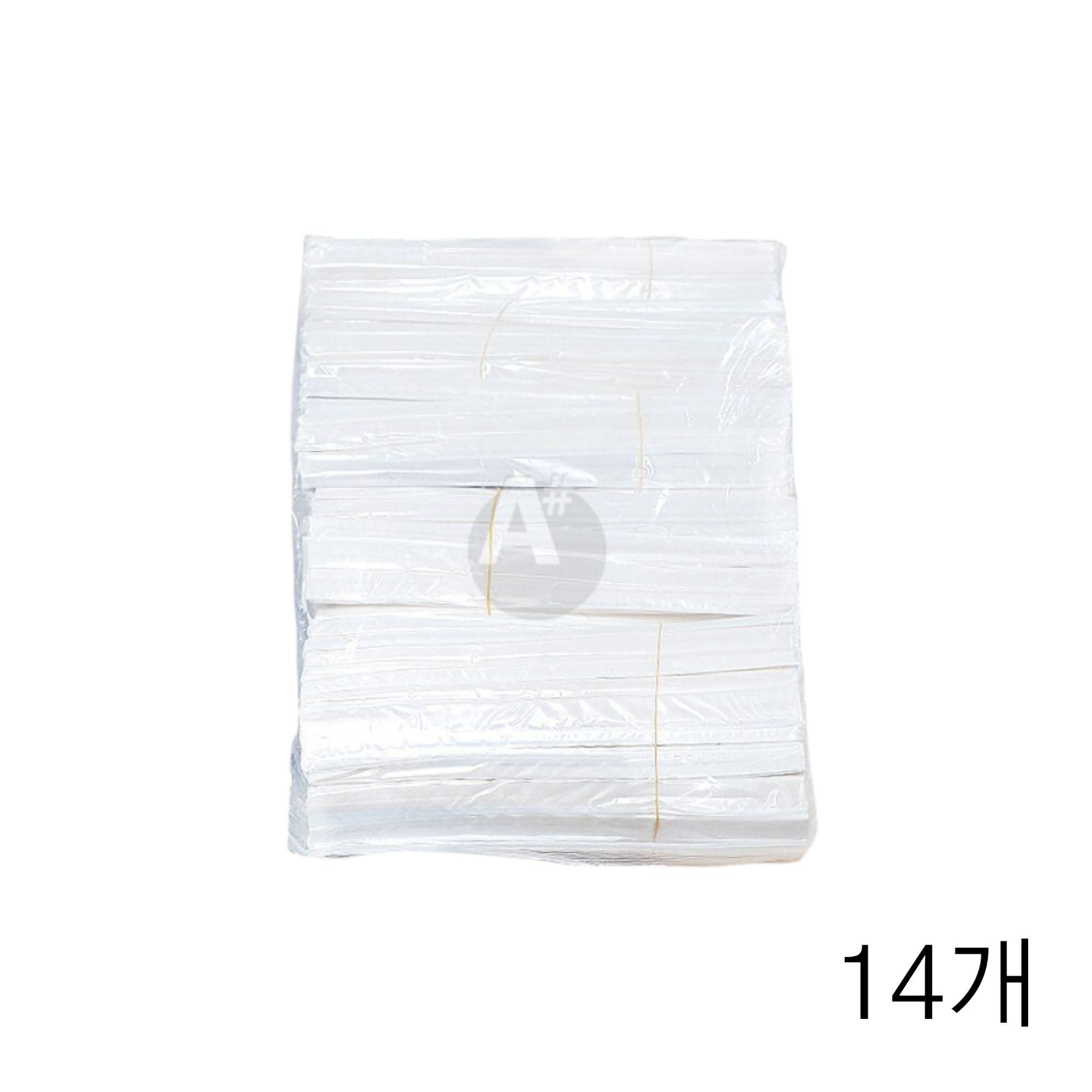나무젓가락 비닐 개별포장 350개 (70입X5묶음) X14개