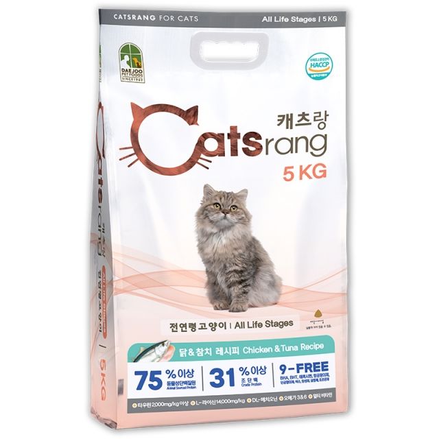 고양이 헤어볼관리 장건강 필수영양 사료 전묘용 5kg