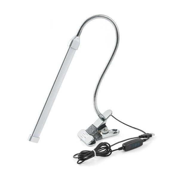 USB 램프 LED바 클립고정 Silver 18cm 밝기 색상 조