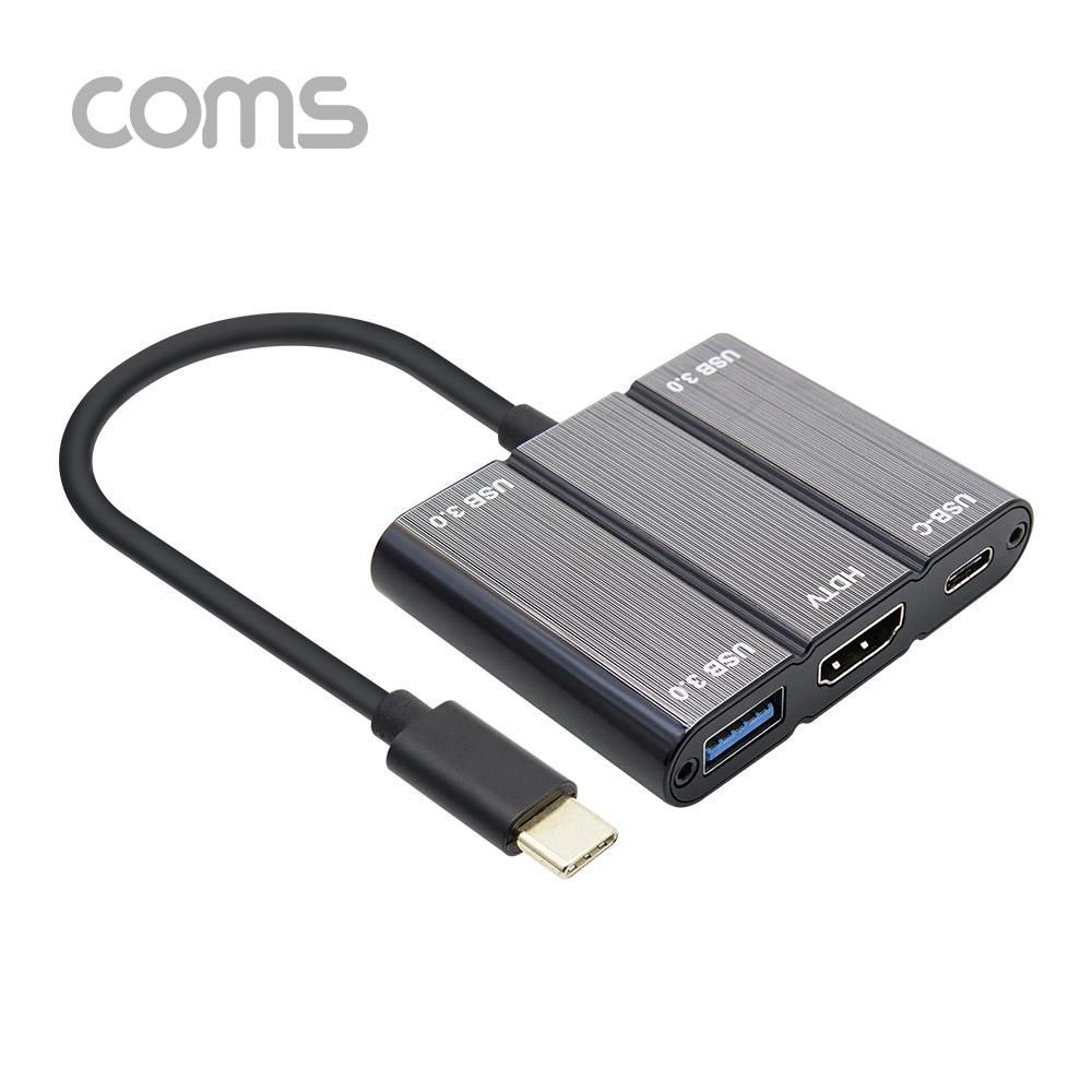 USB 3.1 Type C to HDMI 컨버터(허브)USB 3.0 3Port