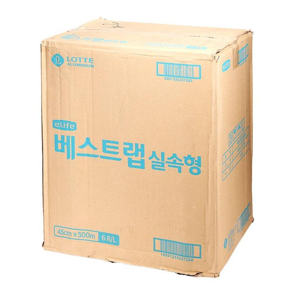 롯데알미늄 베스트랩 45CM X 500M 1박스(6입)