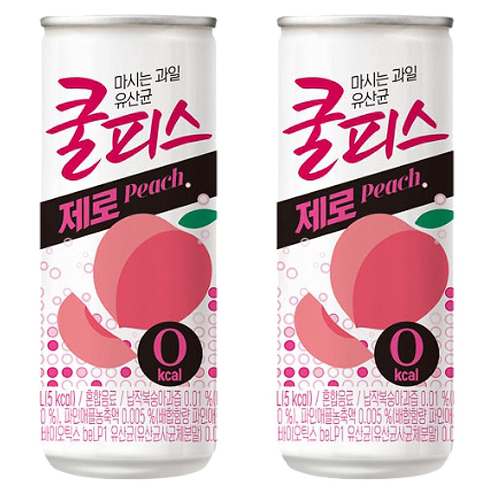 동원 쿨피스 제로 복숭아 230mlx30캔