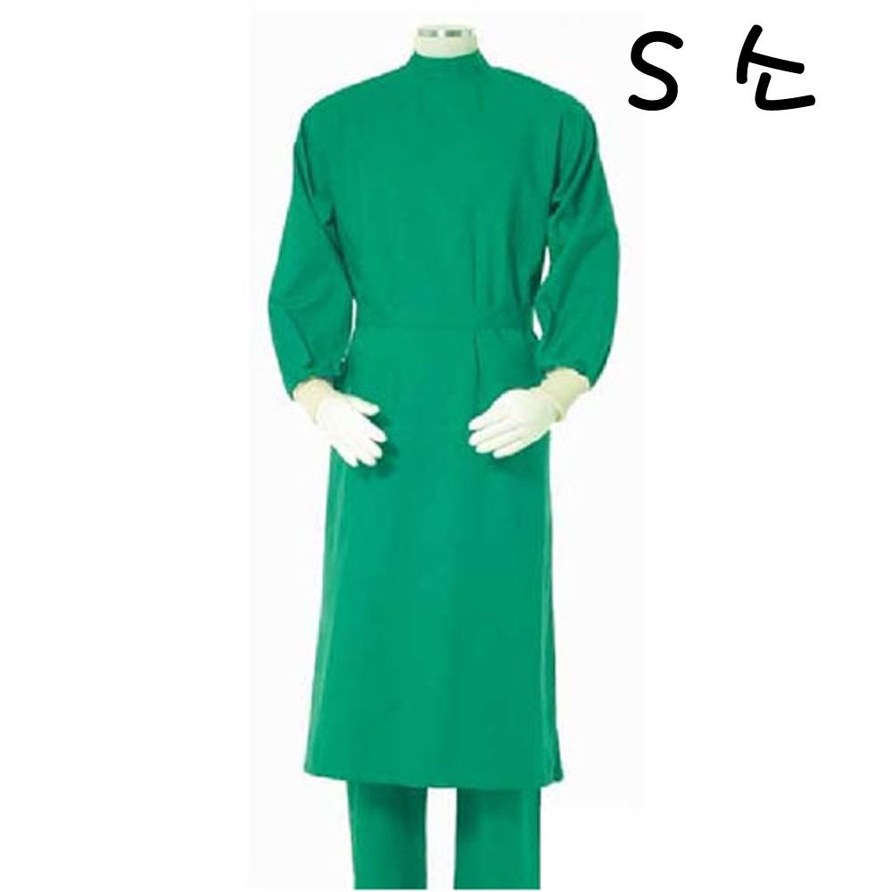 아이티알,NE 대진 수술가운 겉가운 녹색 초록색 수술복 (S 소형)