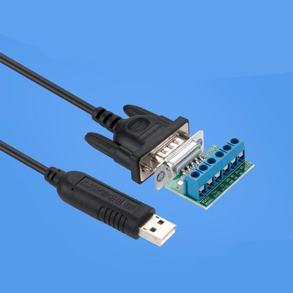 USB to RS485 422 컨버터 케이블 1.8M DB9 VGA D SUB