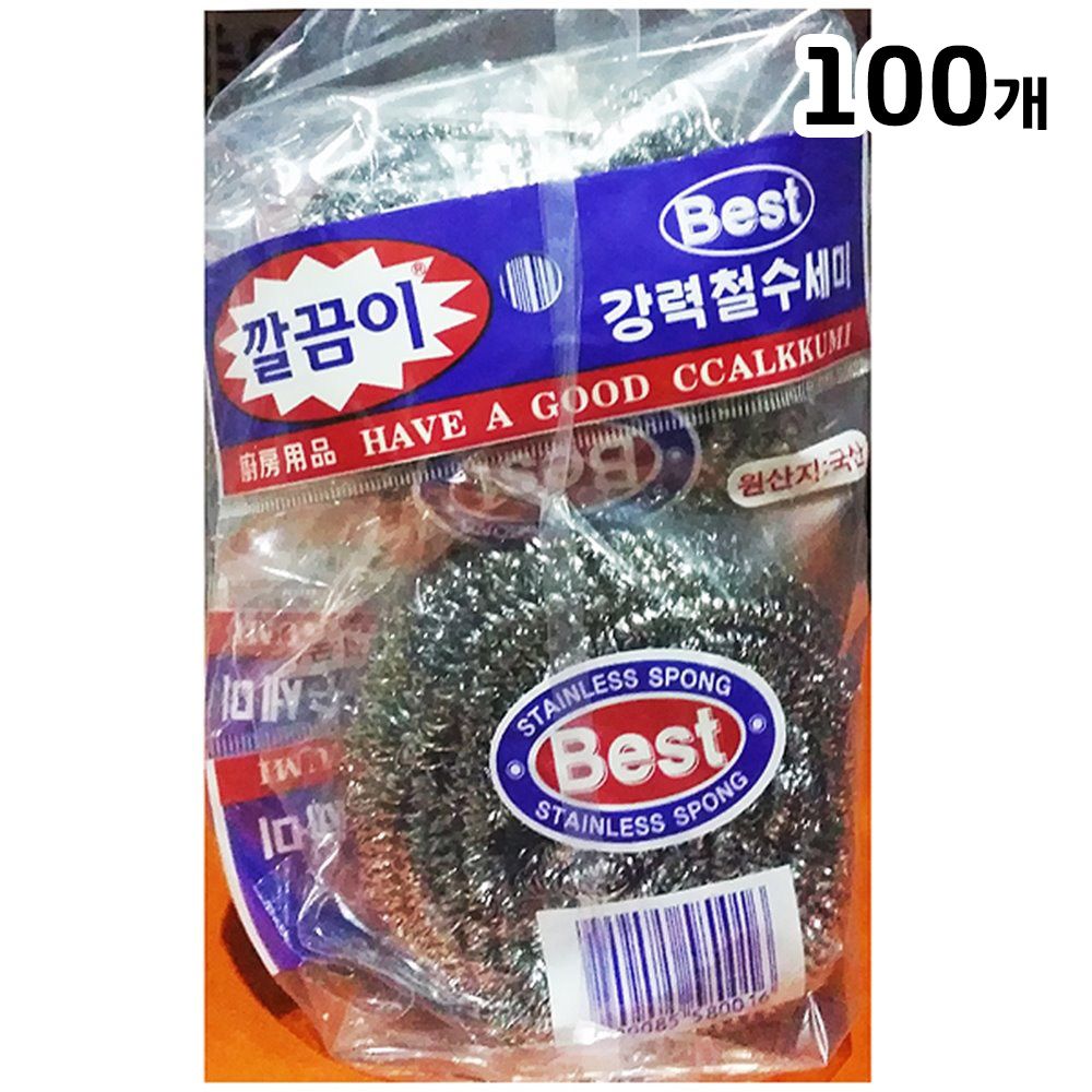 철수세미(깔끔이 35g)X100