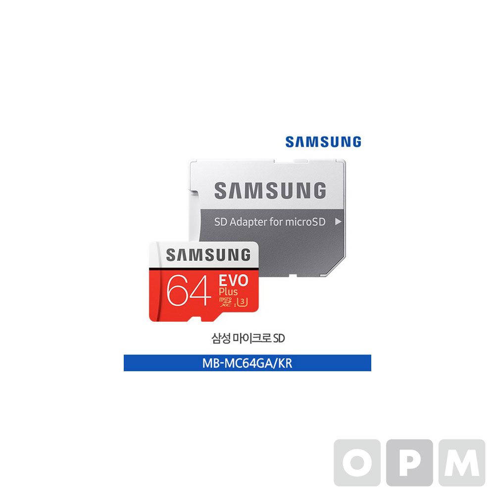Micro SDHC 카드(EVO PLUS 64GB 삼성)