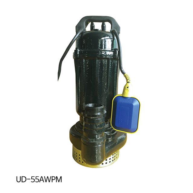 수중펌프 자동 UD-55AWPM(0.75HP)단상220V 오배수용