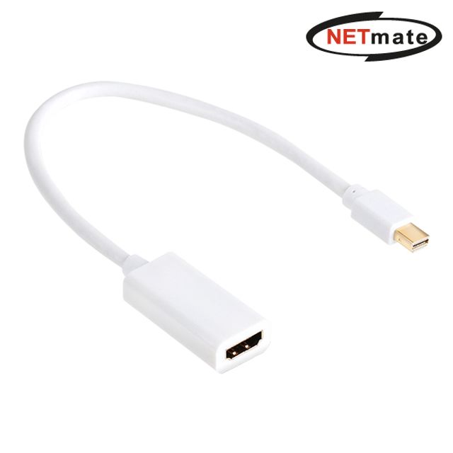 Mini DisplayPort 1.4 to HDMI 2.0 컨버터(무전원)