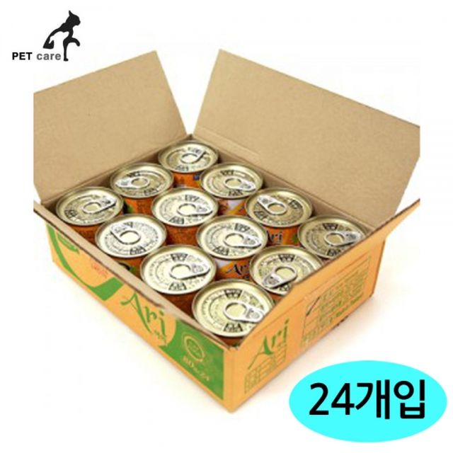 아리캔 80g (참치) (24개세트) (1박스)