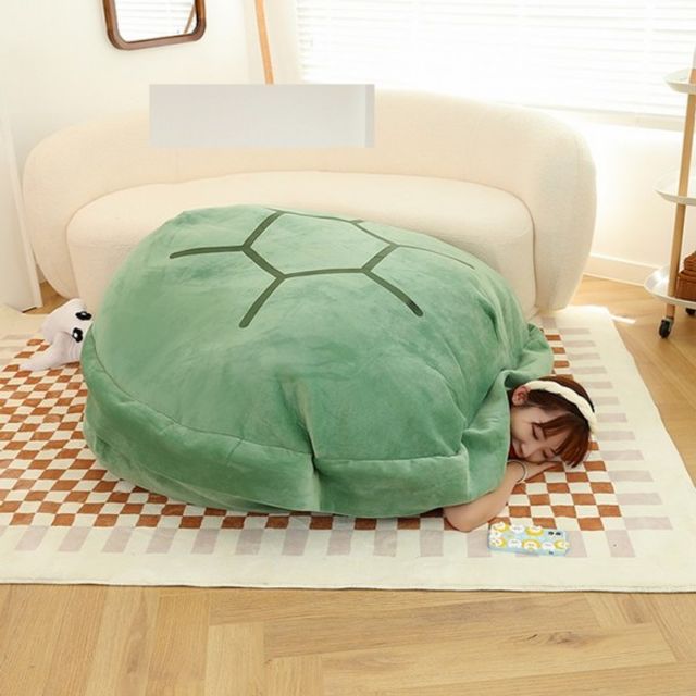 거북이 등딱지 쿠션 귀여운 인형 웃음방꾸러기