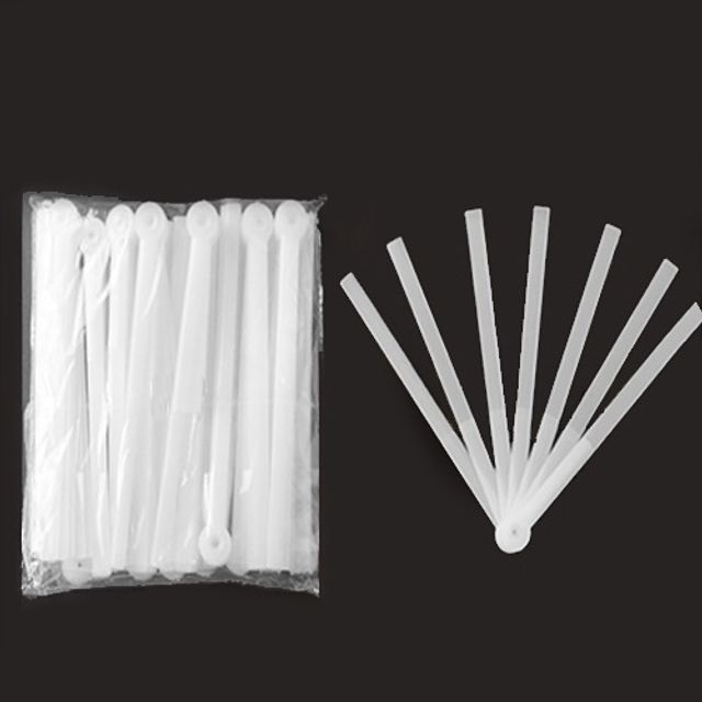 PVC 부채살 7살 흰색(대) 20개x5봉