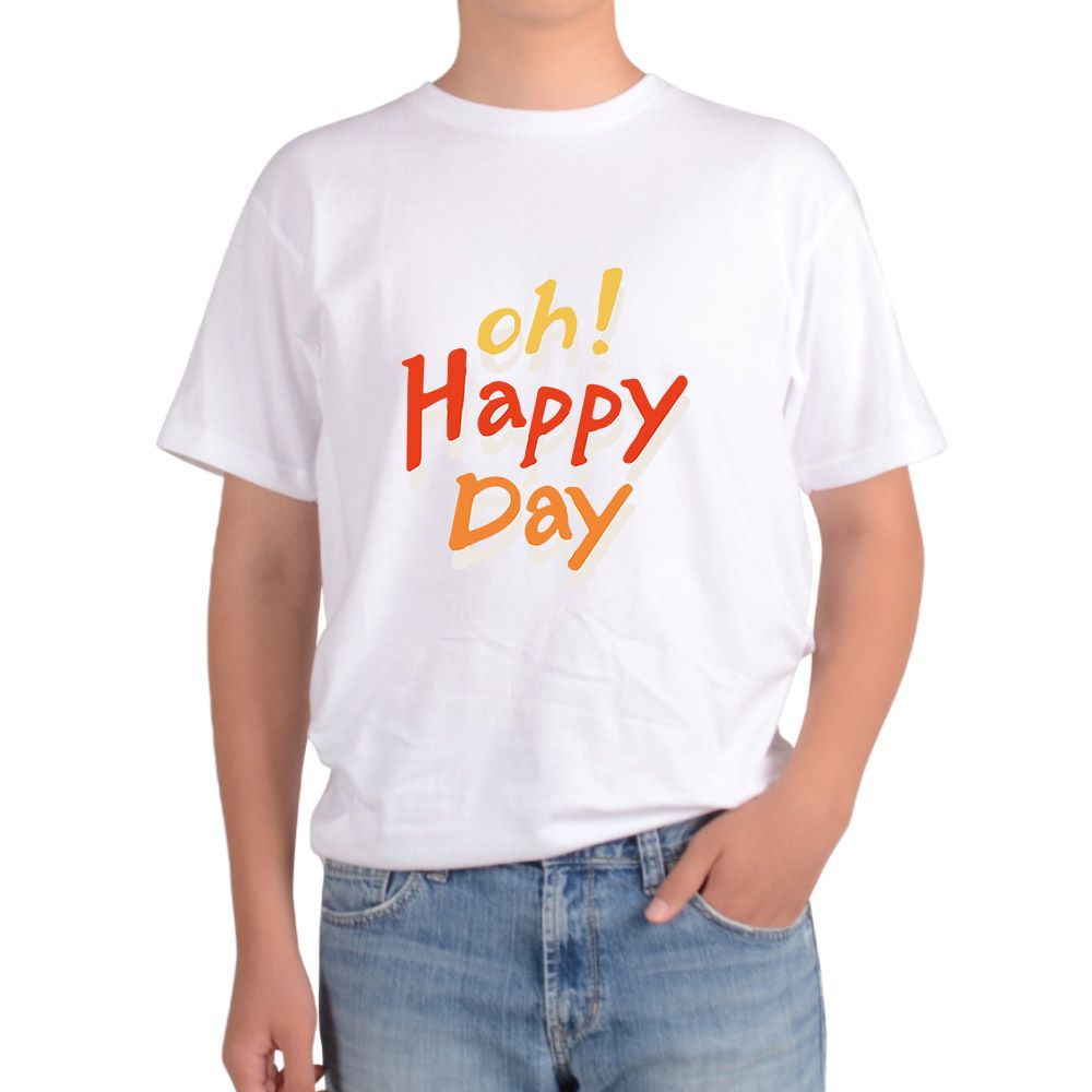 기능성반팔 오해피데이 oh happy day 즐거운 인생을