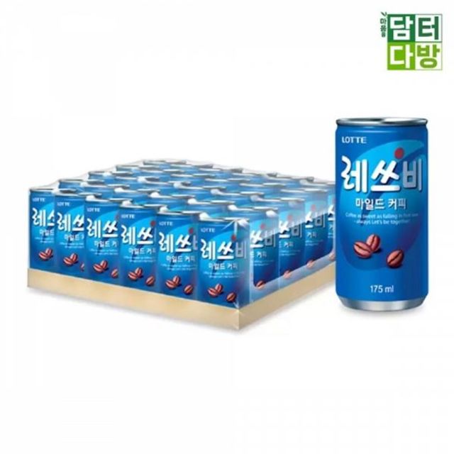 30 캔커피 175ml x 레쓰비 마일드 편의점커피 편의점