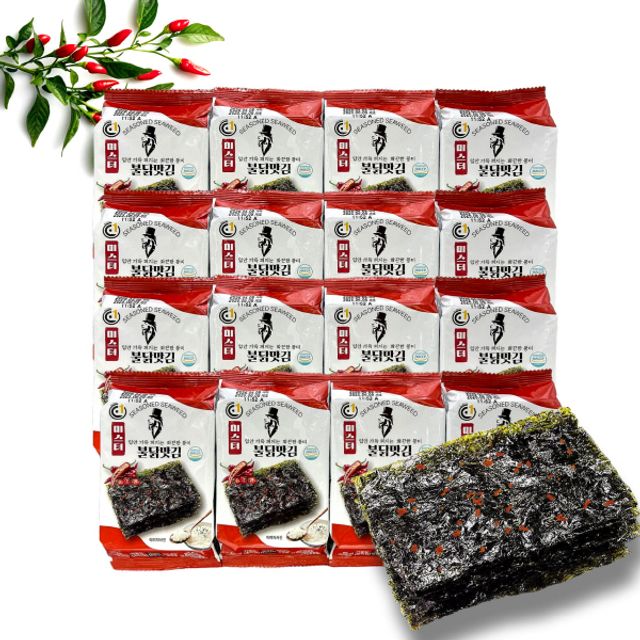 앗쌀하게 매운 불닭맛 미스터김(16봉+16봉/32봉)