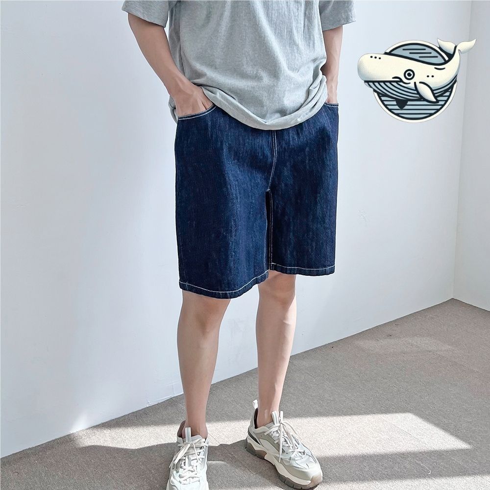 시원한 여름 데일리 린넨 반바지 남자 루즈핏