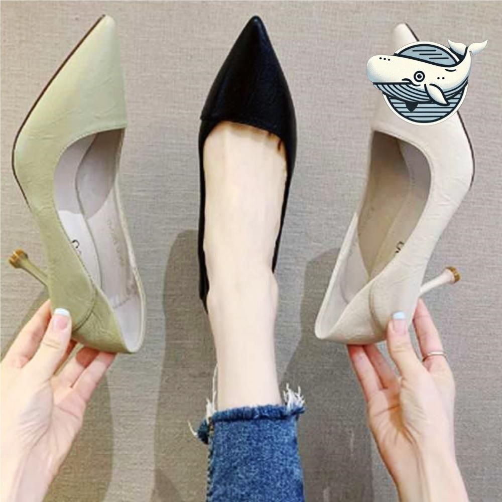 세련된 스틸레토 하이힐 편안한 7CM 여성