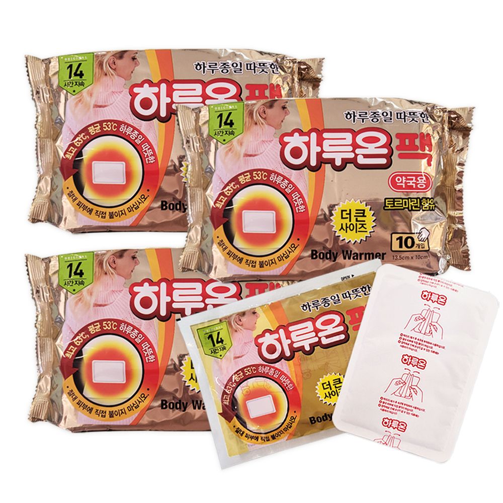하루온팩 30매 대형 붙이는 핫팩