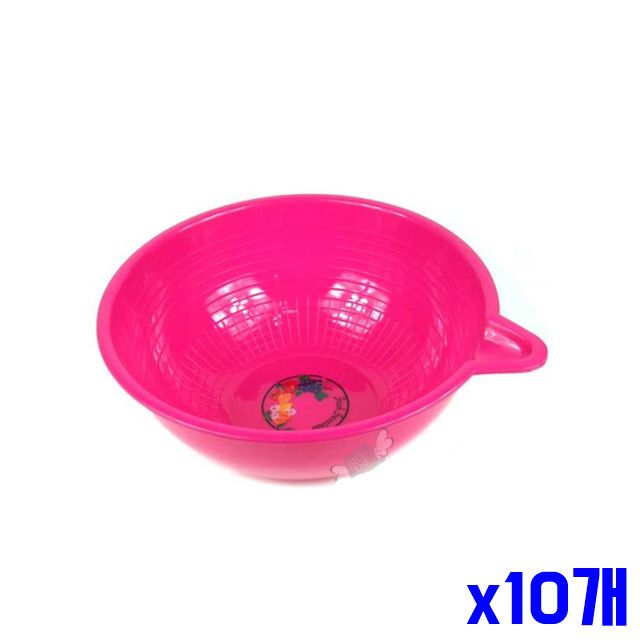 컬러 바가지 다용도 욕실바가지 x10개 32.5x12.5cm