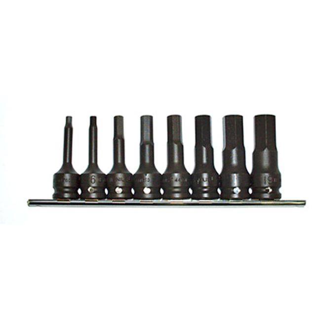 지니어스 임팩트육각비트소켓세트 TH-408MD (1/2인치)