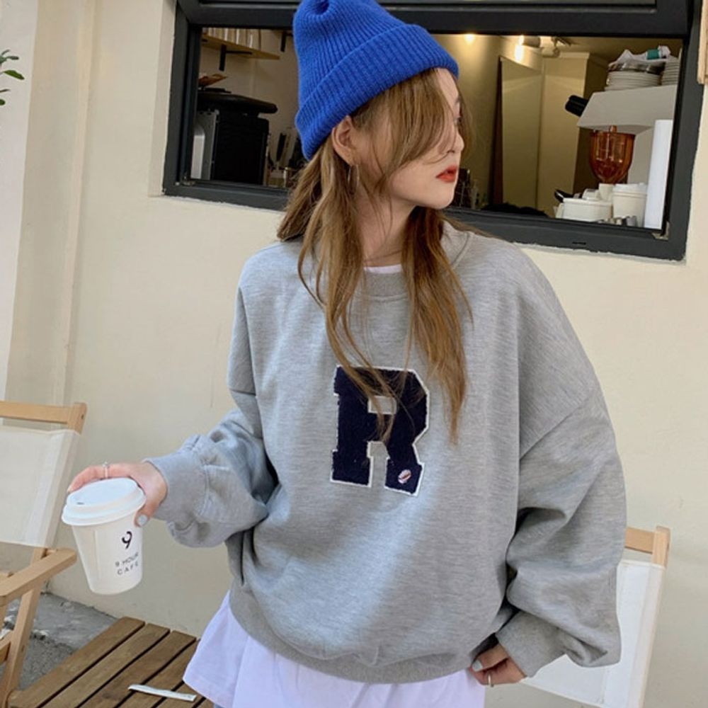 여성상의 여자맨투맨 여자긴팔 여성 라운드넥 캐