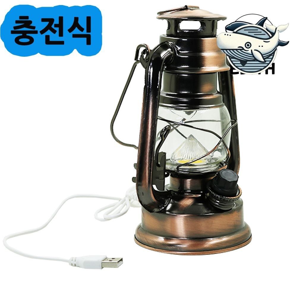 캠핑용 리튬배터리 호롱불 랜턴 세련된 야외