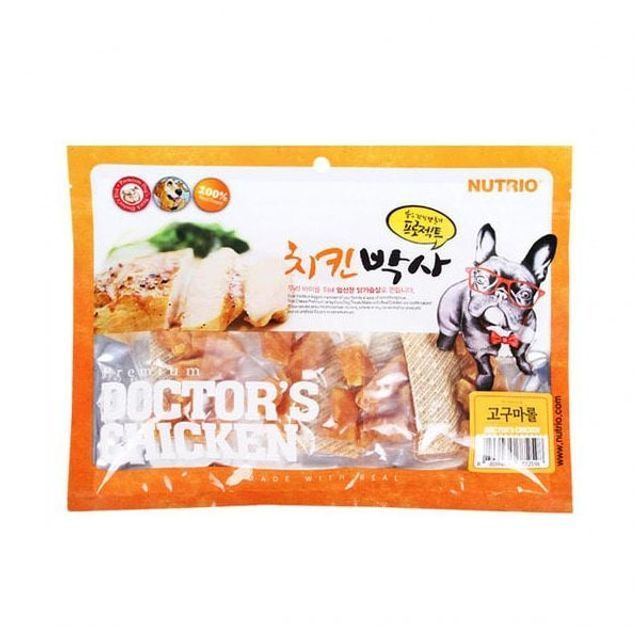 치킨박사 300gX5봉 고구마롤 일상 강아지간식 애견간