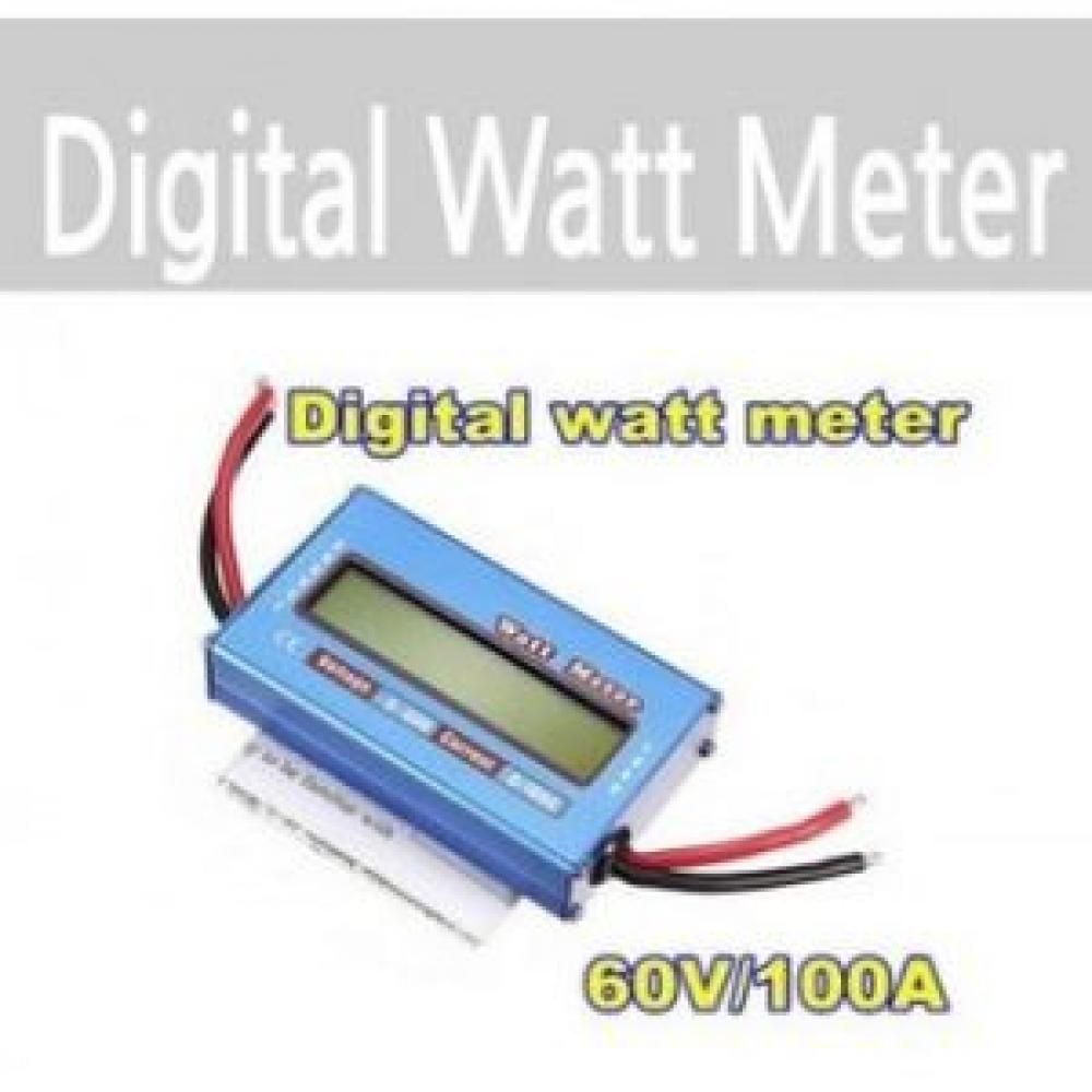 디지털와트 메타 직류파워메타 watt meter 전력분석기