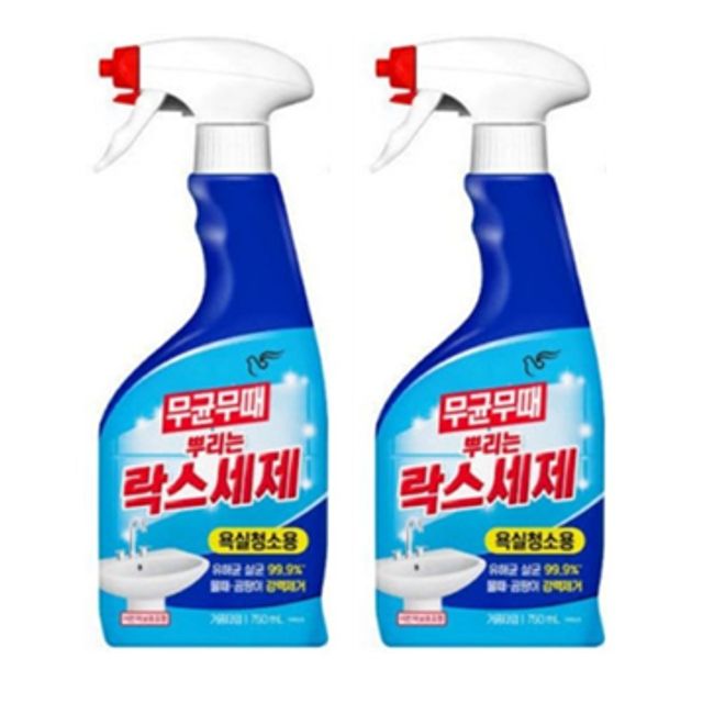 무균무때 뿌리는락스세제 490ml 2개입 5묶음