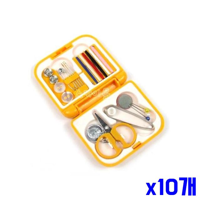 반짇고리 가정용바느질 가정용 바느질세트 x10개 필수