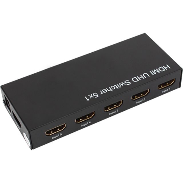 넷메이트 NM-HSU501 4K 60Hz HDMI 2.0 5대1 선택기