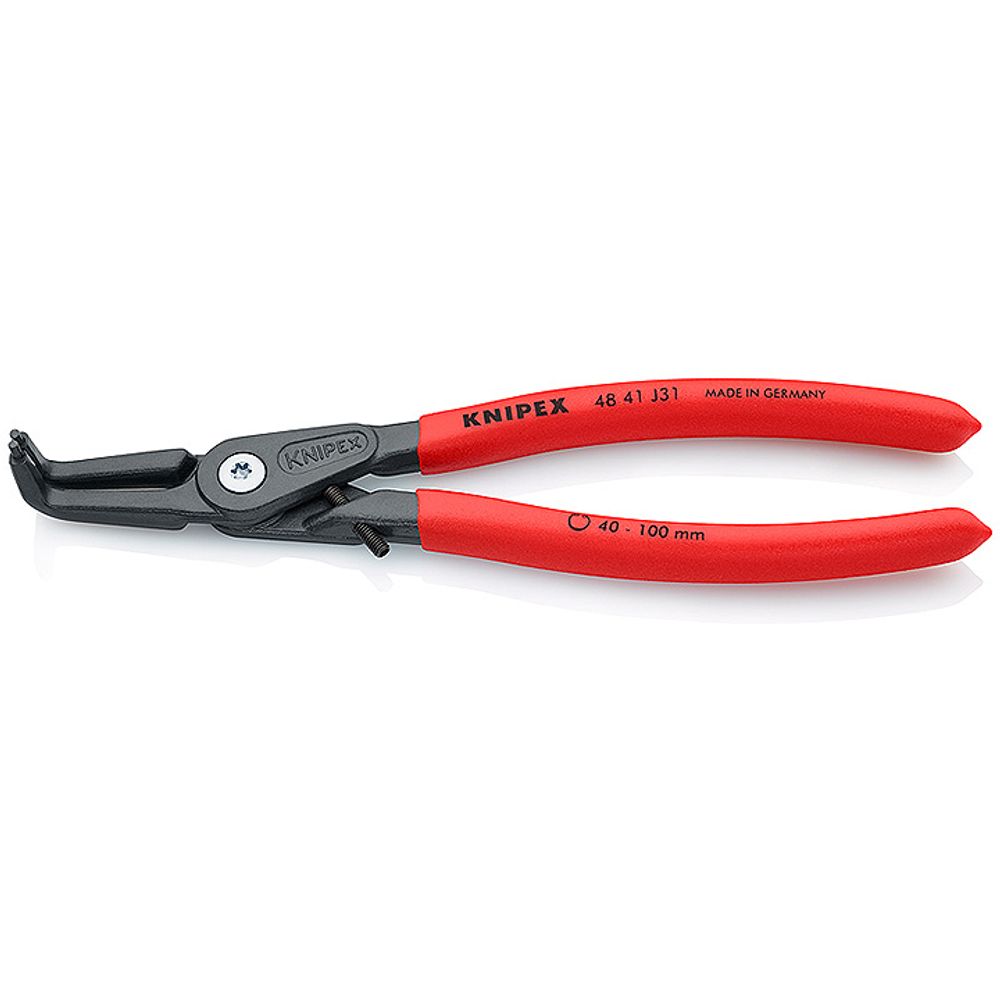 KNIPEX 스냅링플라이어_48-41-J31 210 mm 보어 파이40
