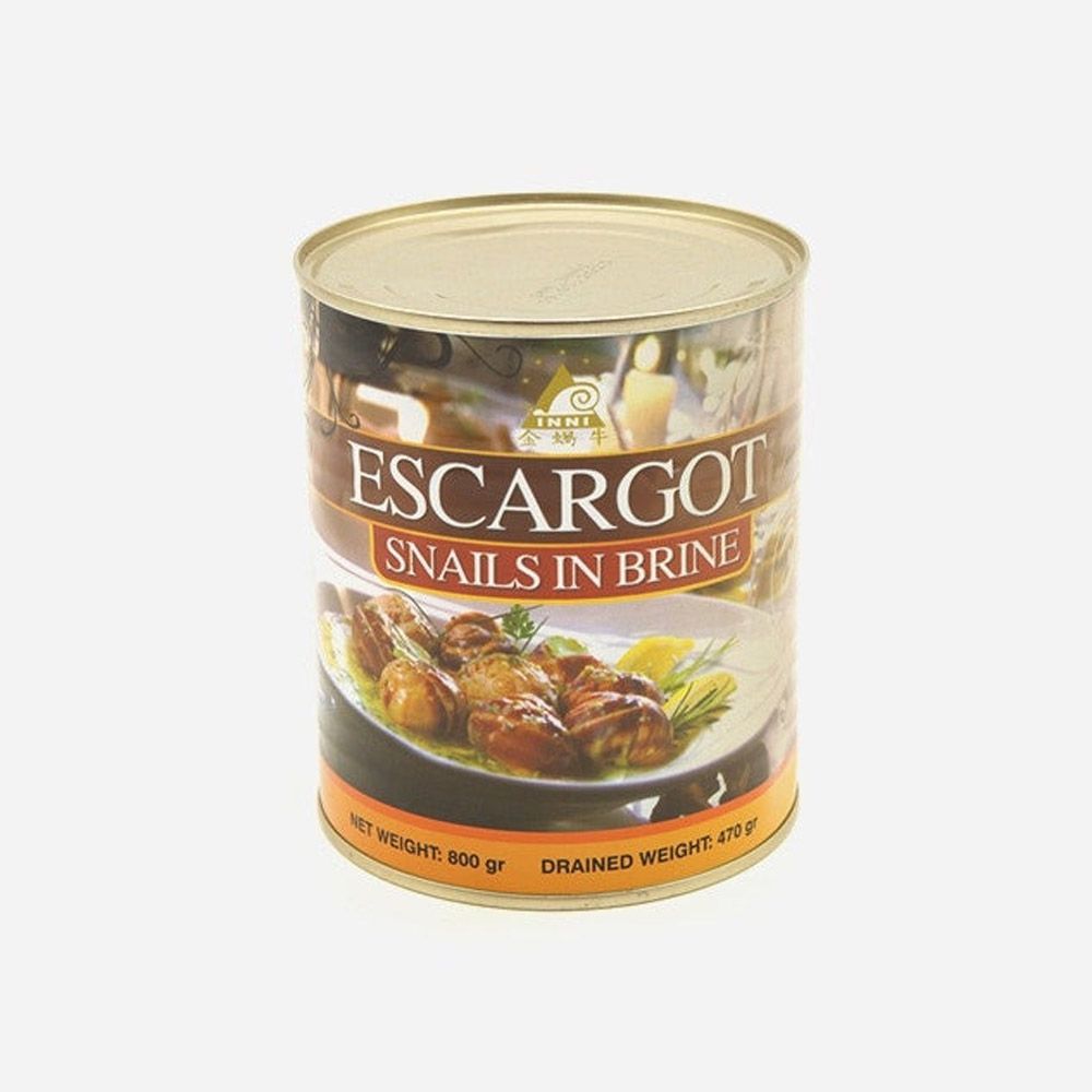 쫄깃하고 이국적인 인니 달팽이 통조림 800g