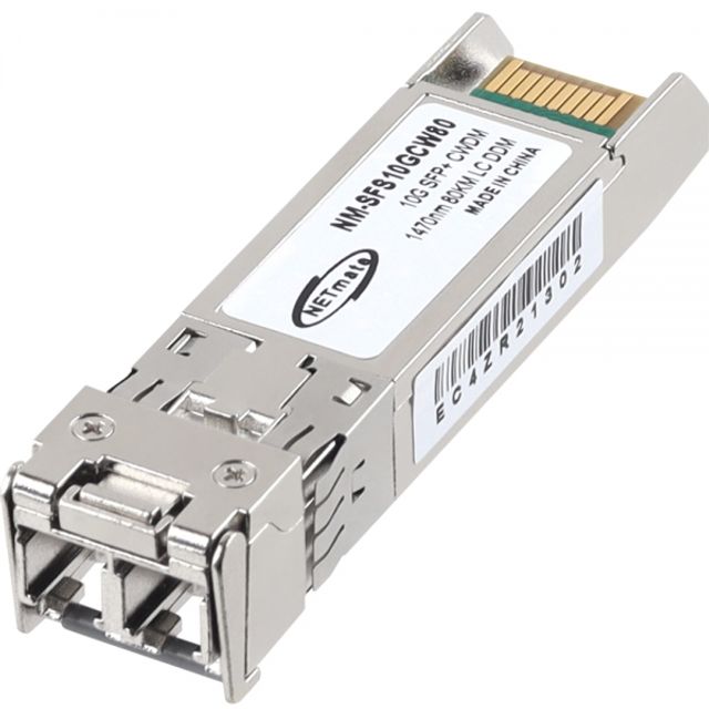 NM-SFS10GCW80 10G 싱글모드 SFP CWDM 광 모듈 1470nm