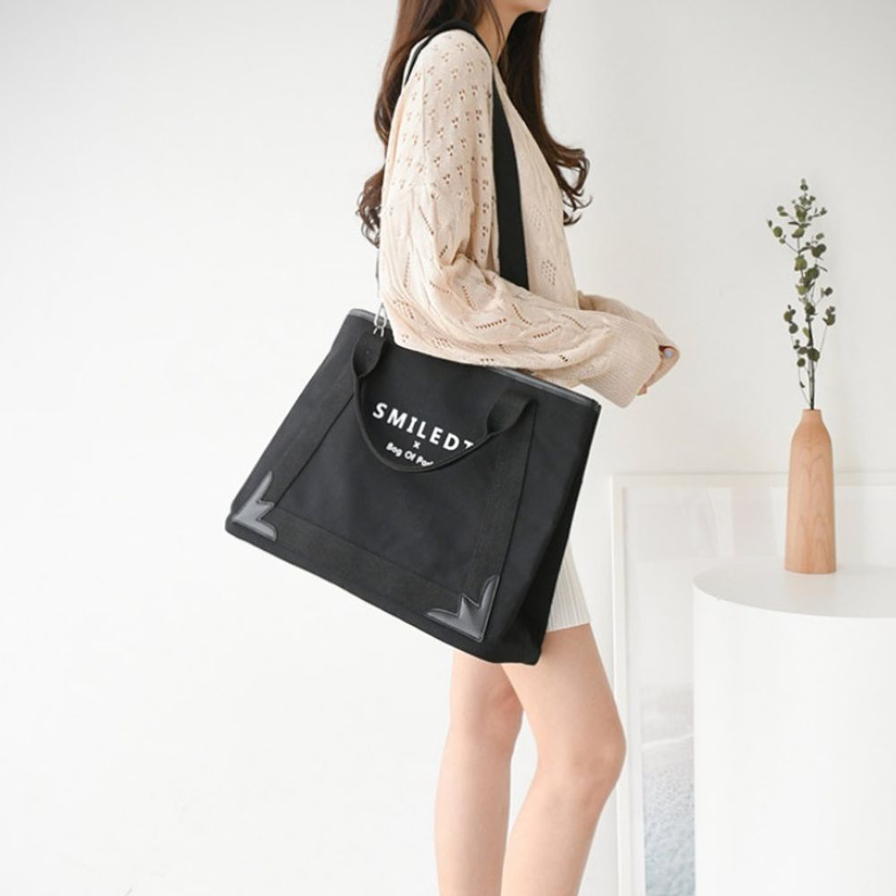 쇼퍼백 빅사이즈 여성 빅백 사계절 데일리 다용도 백