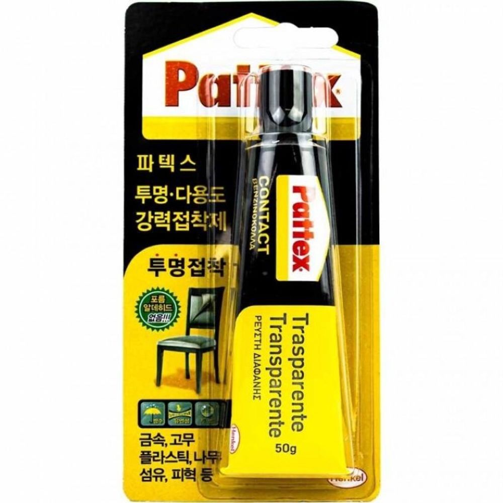 파텍스 투명 다용도 강력점착제 50g