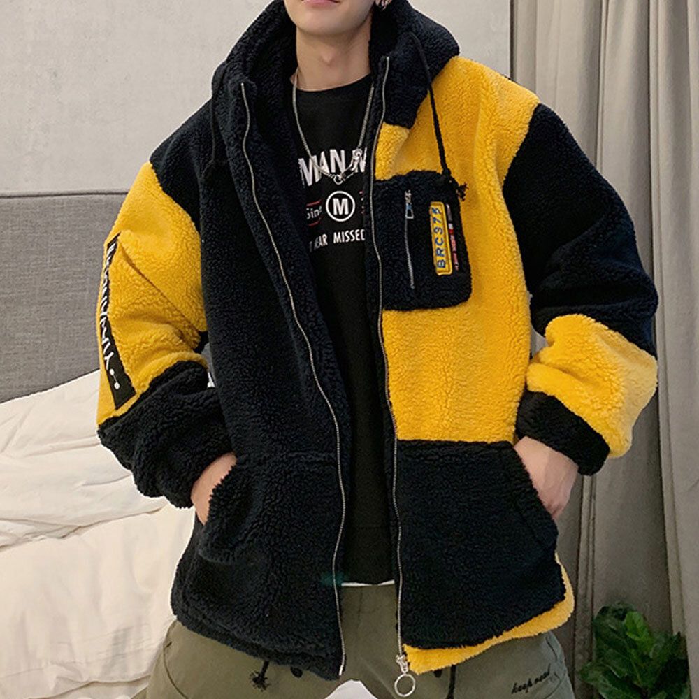 2컬러 캐주얼 남여공용 커플 후리스 자켓 데일리 점퍼