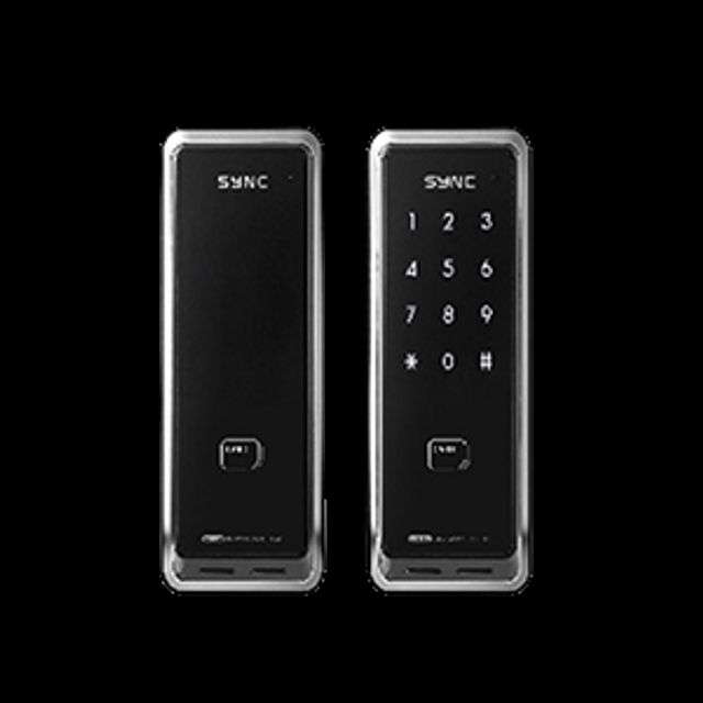 혜강 디지털도어록/번호카드 SR-10 검정
