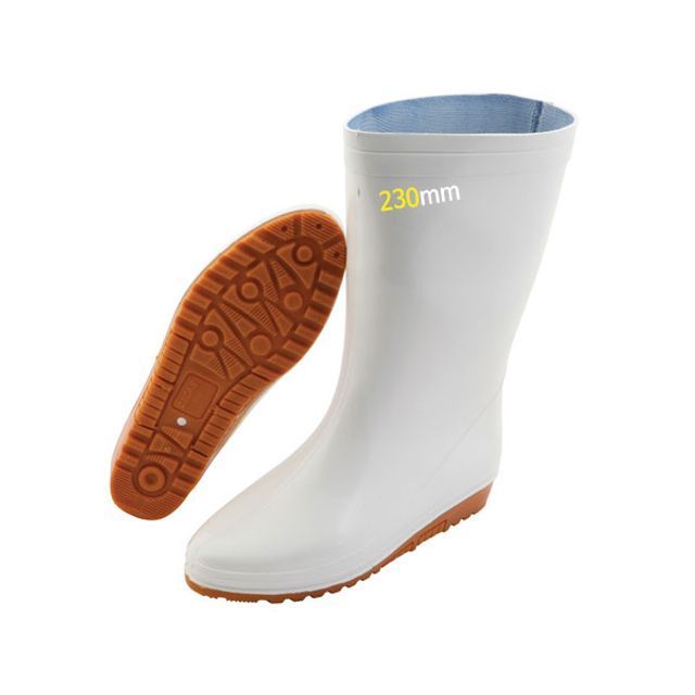 파인웰 초이스장화 여성화 230mm 흰장화 주방