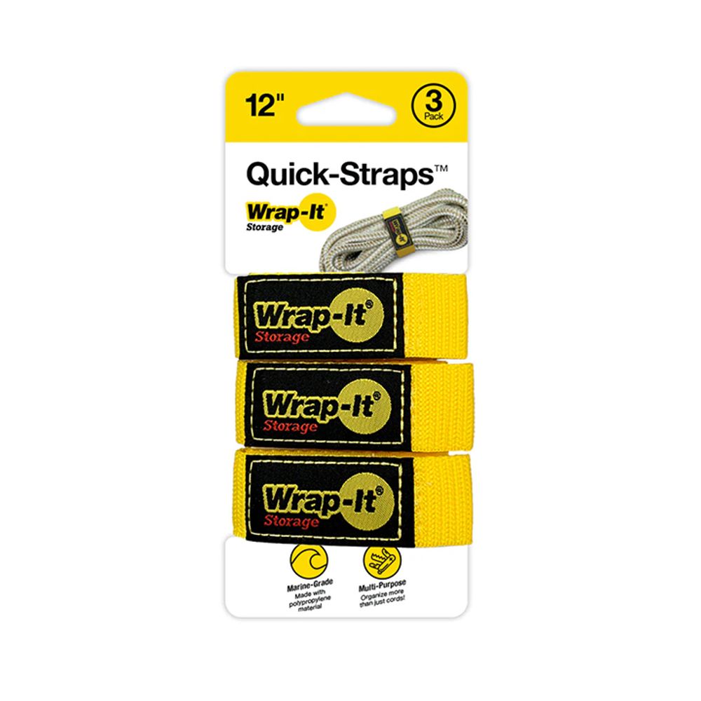 WRAP-IT STORAGE Quick Straps보관스트랩12 display