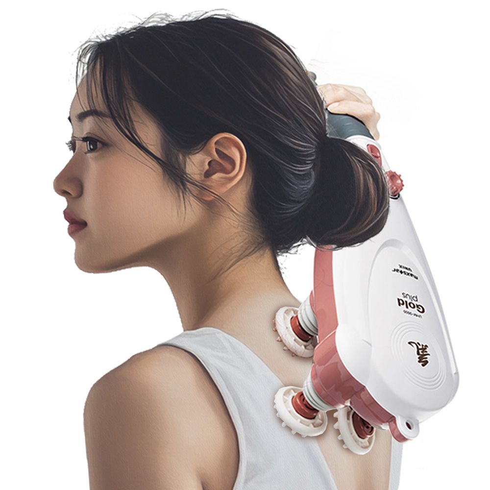 유닉스맥스타3600 핸디 유선안마기 마사지기 기골드