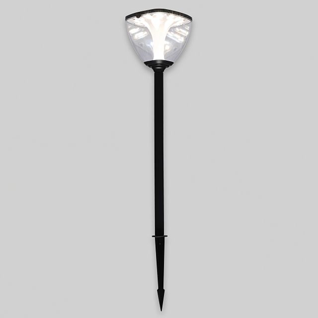 태양광 LED 잔디등 하만 165xH600 블랙 3색