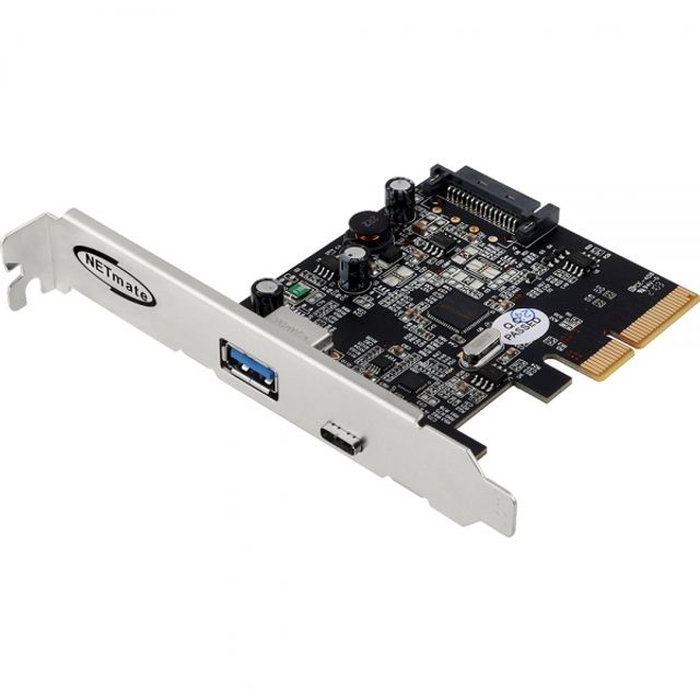 U-1770 USB3.1 Gen2 2포트 PCI Express 카드 슬림PC