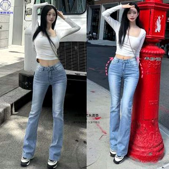 데님 팬츠 URS2248077 부츠컷데님 와이드데님팬츠 일