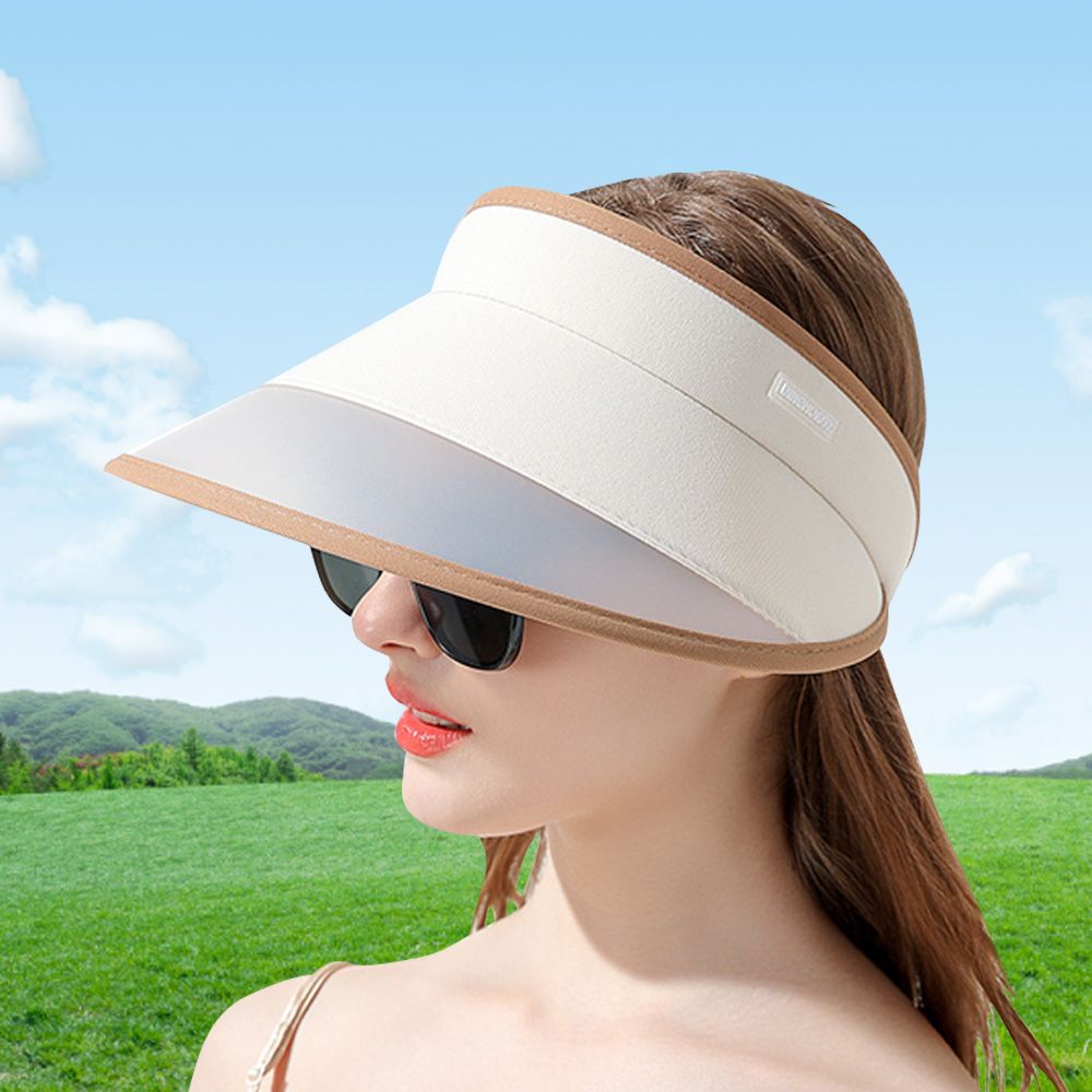 여름 와이드 모자 햇빛가리개 돌돌이 썬캡 여성 골프