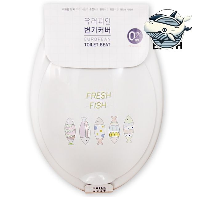 유럽風 변기커버 고급 방수 원형 세면대