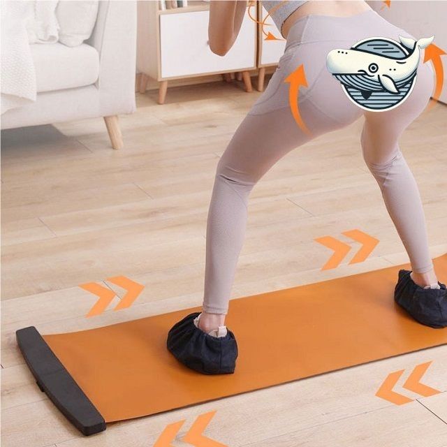 홈트 미끄러짐 방지 슬라이드 운동 매트 대형