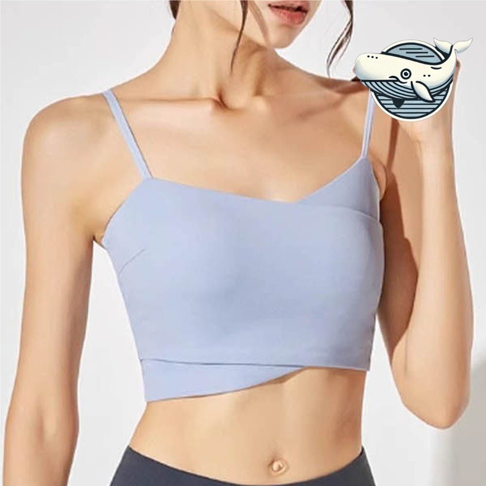 편안한 스포츠 요가 브라탑 패드일체형 노와이어
