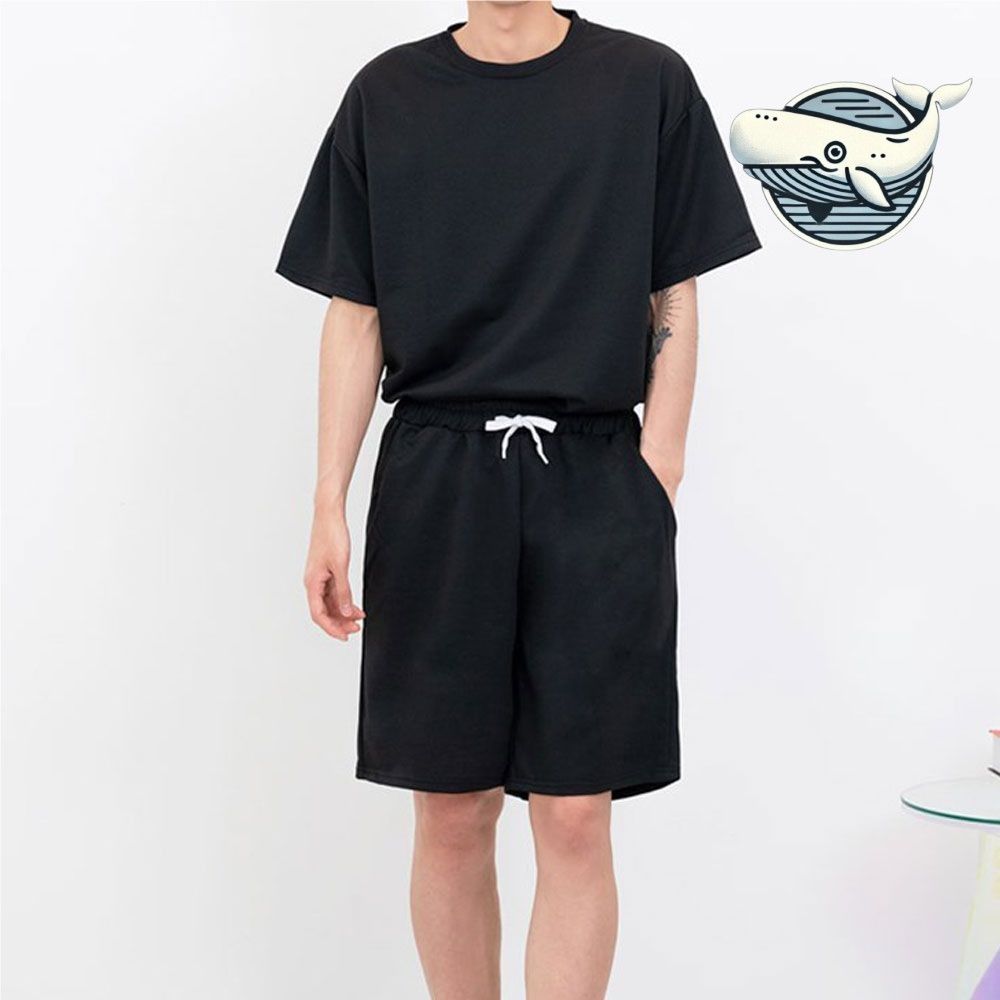 남자 반팔 반바지 여름 실내복 편안한 데일리
