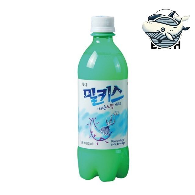 부드러운 탄산음료 밀키스 청량감 가득